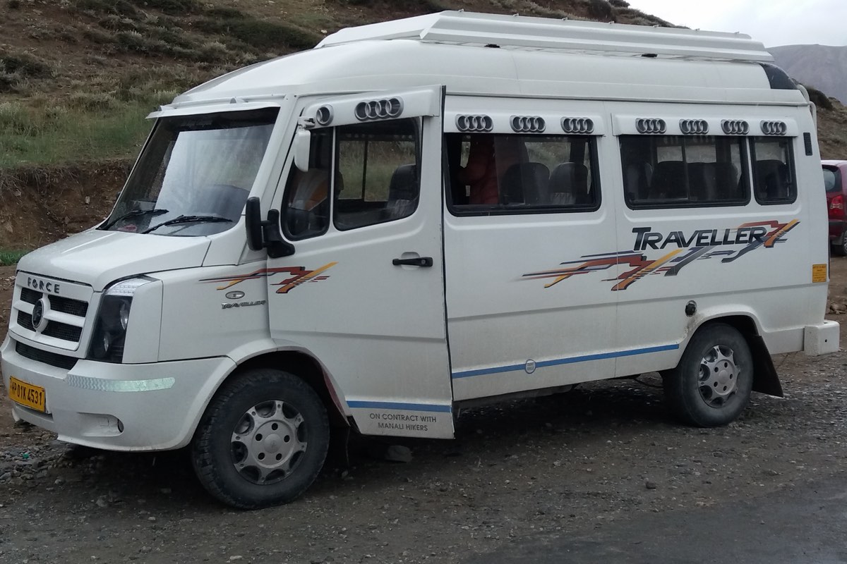 Force Tempo Traveller (12+1) — 12 seater AC on rent with driver