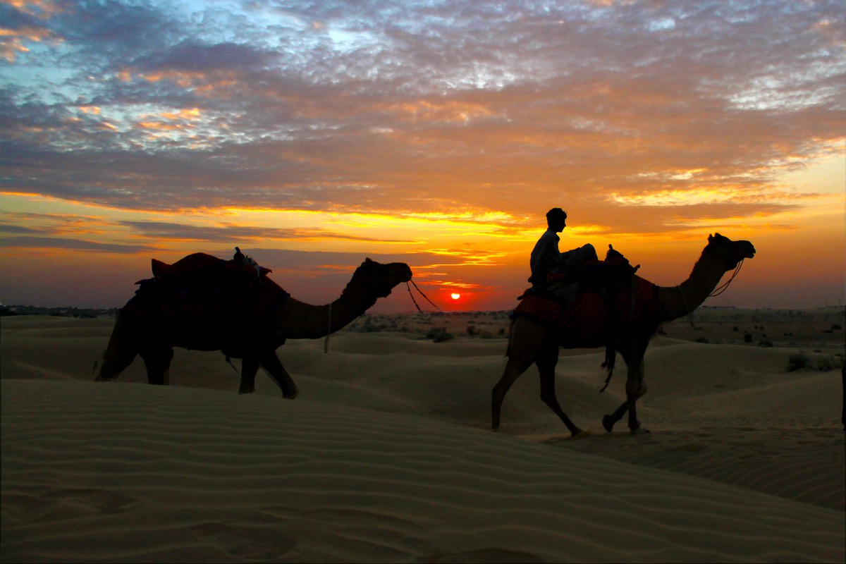 Sam Sand Dunes — Rajasthan Desert Circuit, 6 Days / 5 Nights from Jaipur / Sikar